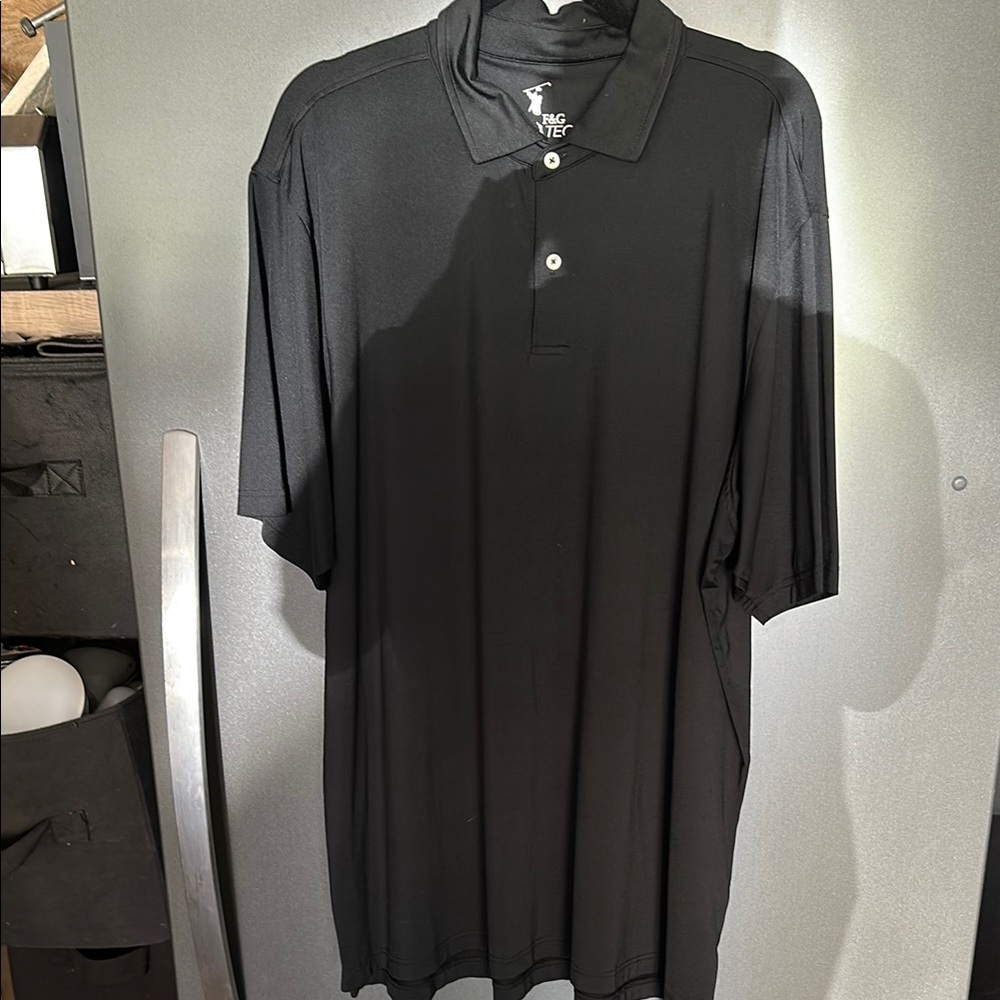 Black Polo Shirt for Men